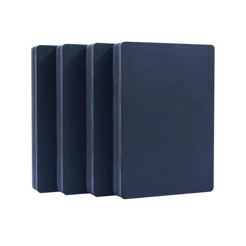 Feuille de PVC en mousse noire